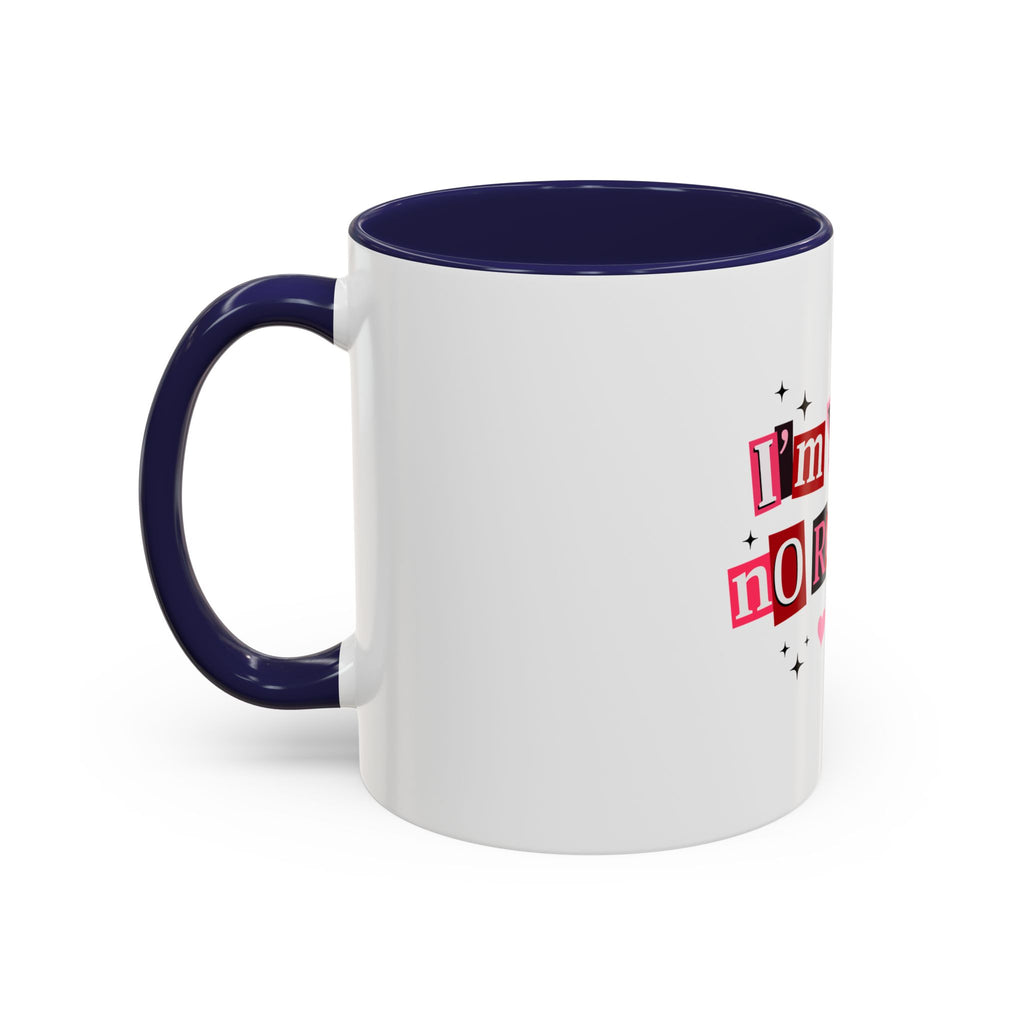 I'm Yours No Refunds Coffee Mug — Cute Valentine's Ransom-Note Love Design
