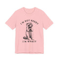 Raccoon Tee — "I’m Not Needy I’m Wanty" Vintage Illustration T-Shirt