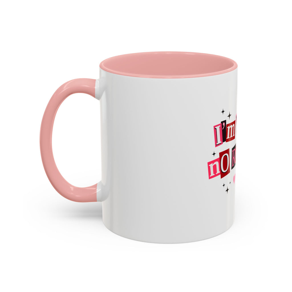 I'm Yours No Refunds Coffee Mug — Cute Valentine's Ransom-Note Love Design