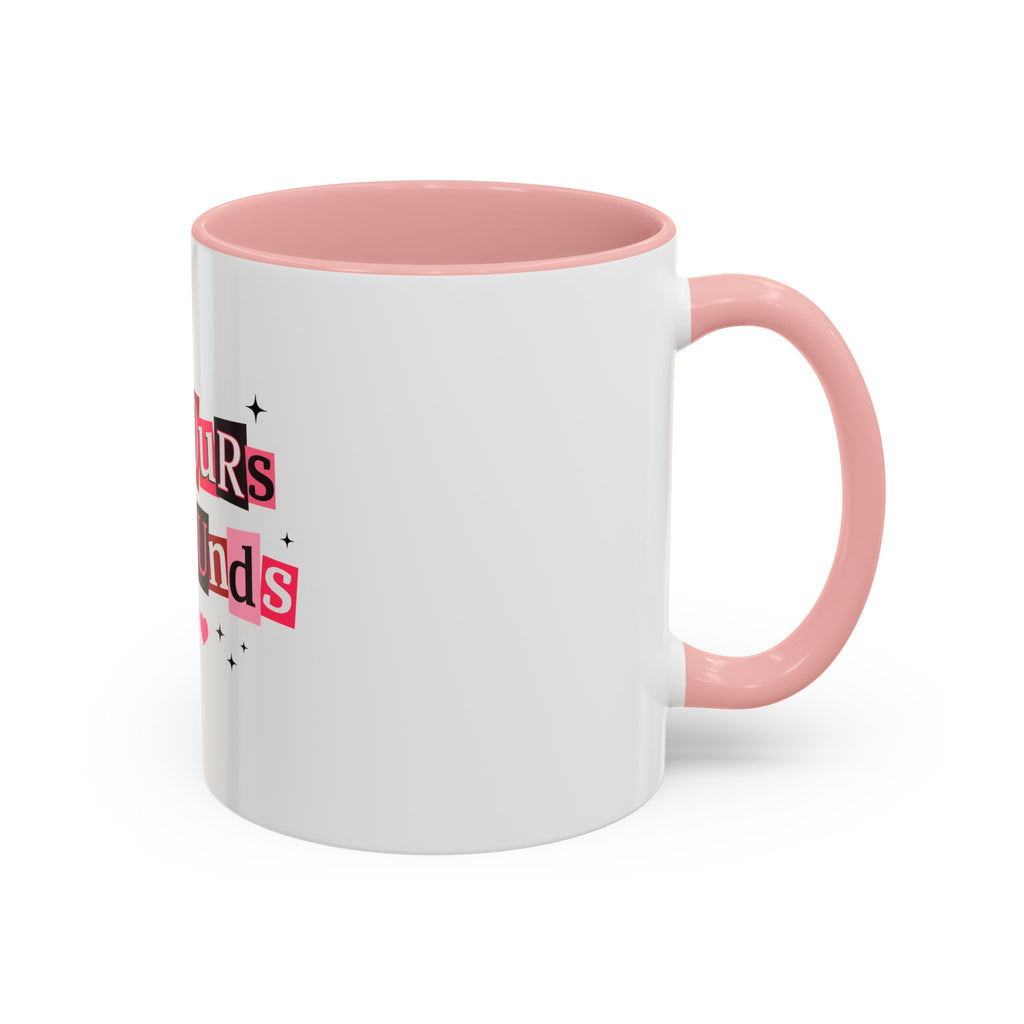 I'm Yours No Refunds Coffee Mug — Cute Valentine's Ransom-Note Love Design