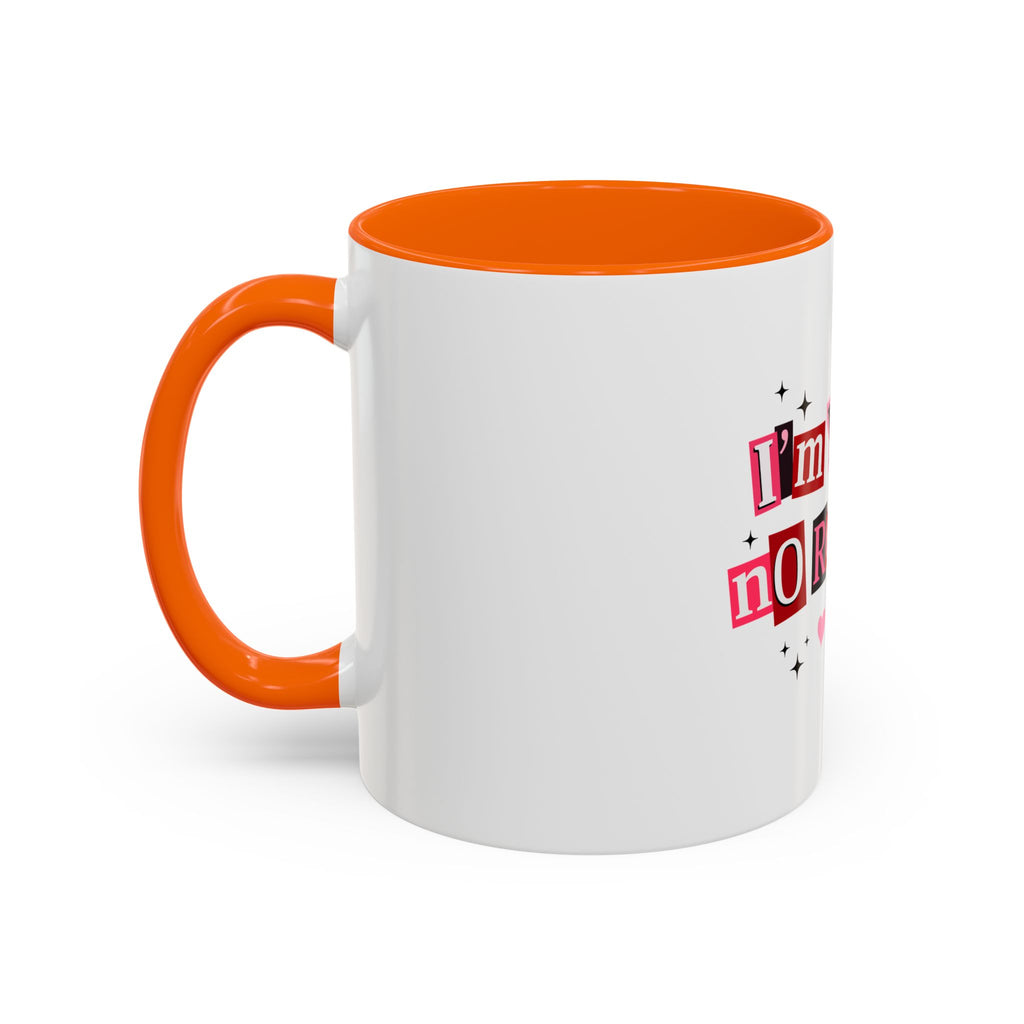 I'm Yours No Refunds Coffee Mug — Cute Valentine's Ransom-Note Love Design