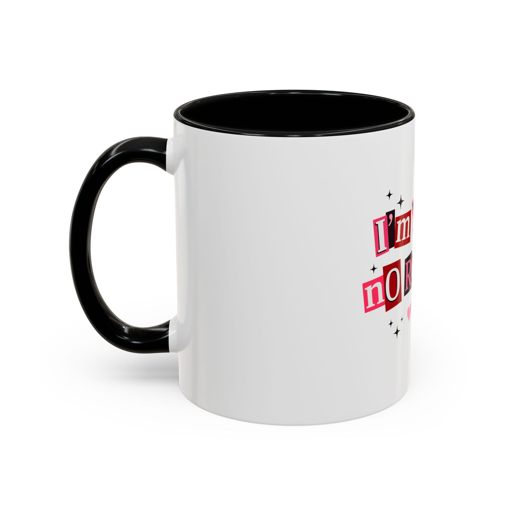 I'm Yours No Refunds Coffee Mug — Cute Valentine's Ransom-Note Love Design