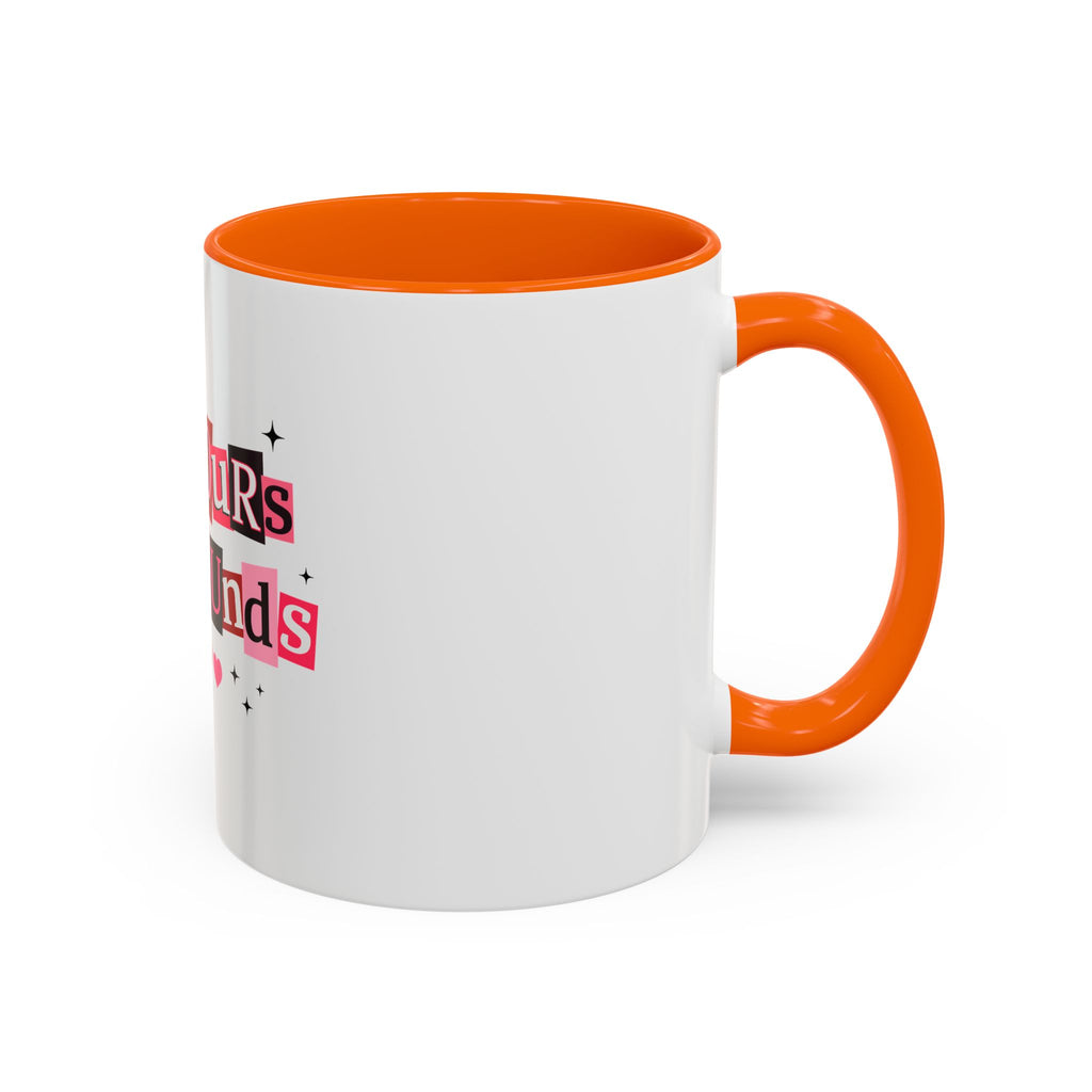 I'm Yours No Refunds Coffee Mug — Cute Valentine's Ransom-Note Love Design